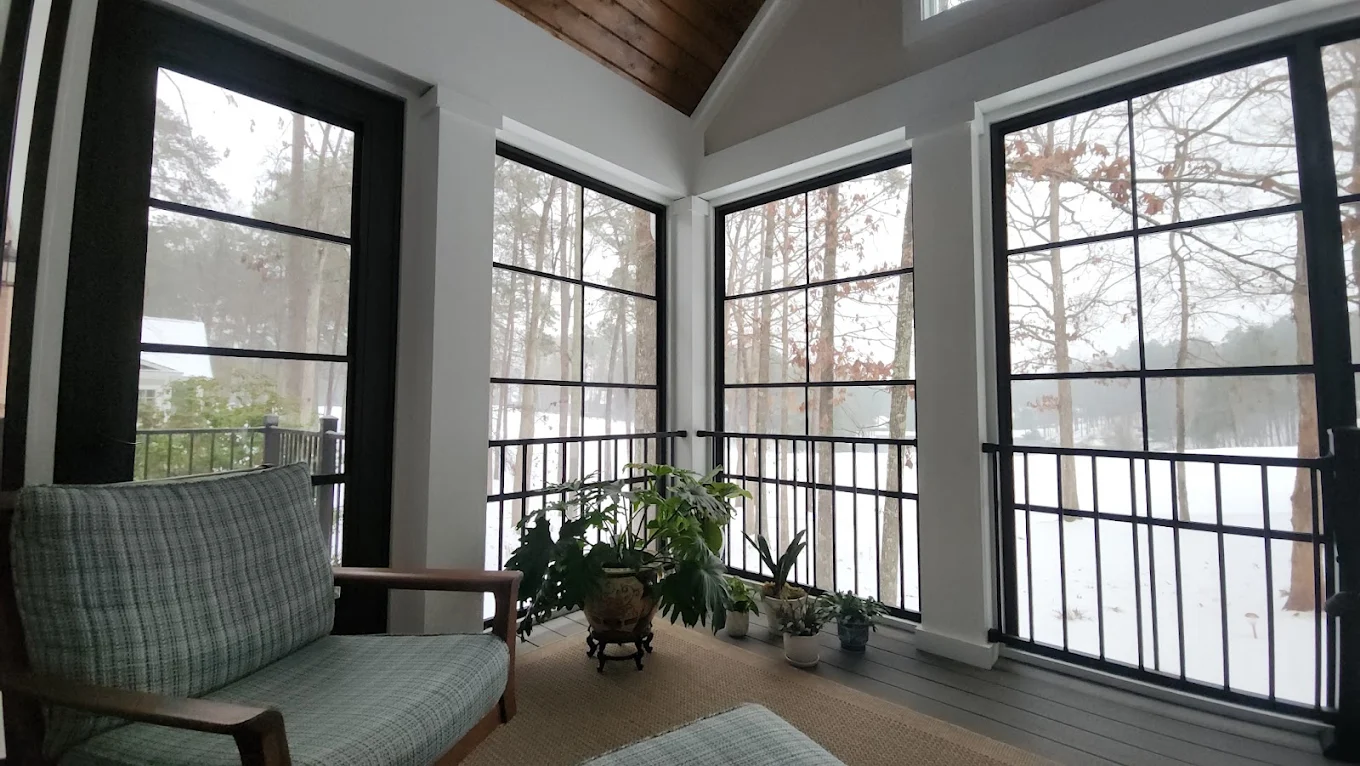 Custom four season room addition Lake Oconee Georgia