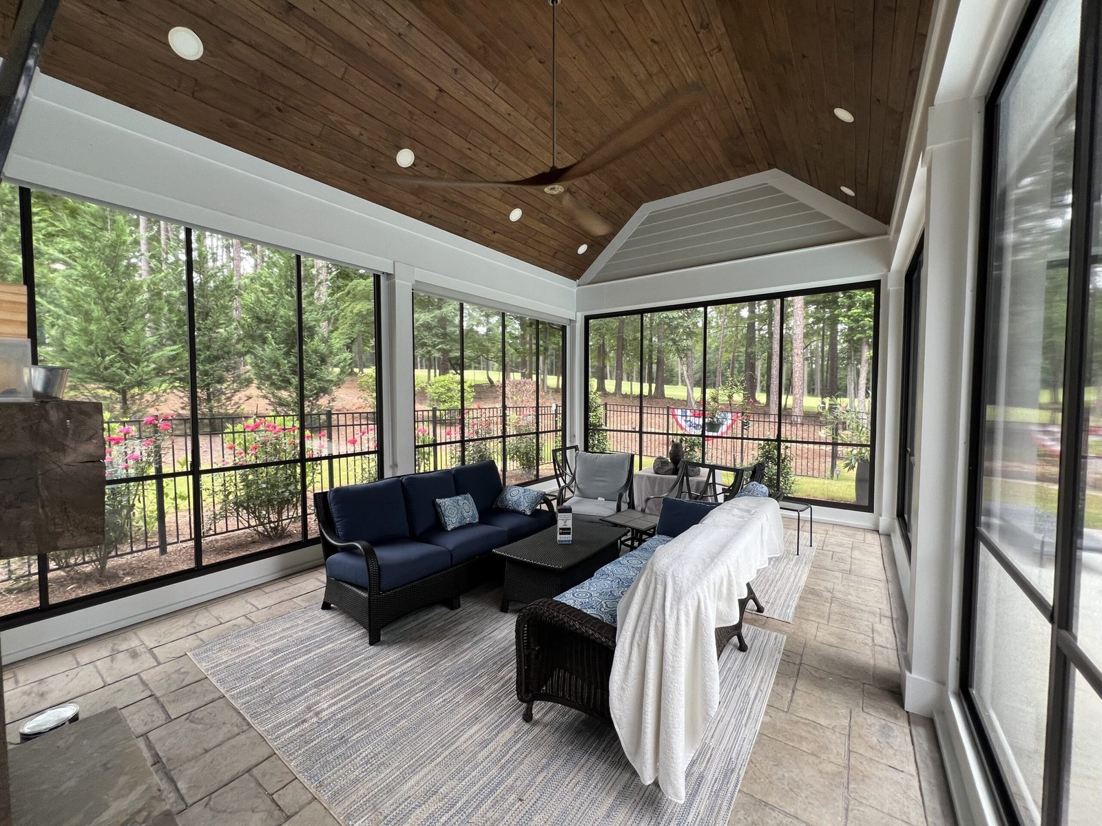 Custom four season room addition lake oconee georgia