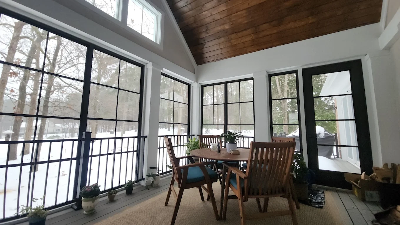 custom four season room addition Lake Oconee Georgia